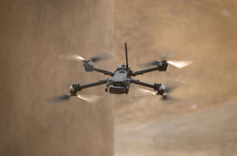 Editorial image representing scaled US drone manufacturing and autonomous aircraft prepared for defense and industrial deployment.