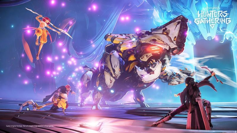 Horizon Hunters Gathering playtest artwork for PlayStation's co-op franchise expansion.