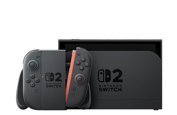 Nintendo Switch 2 console image from Nintendo's official site.