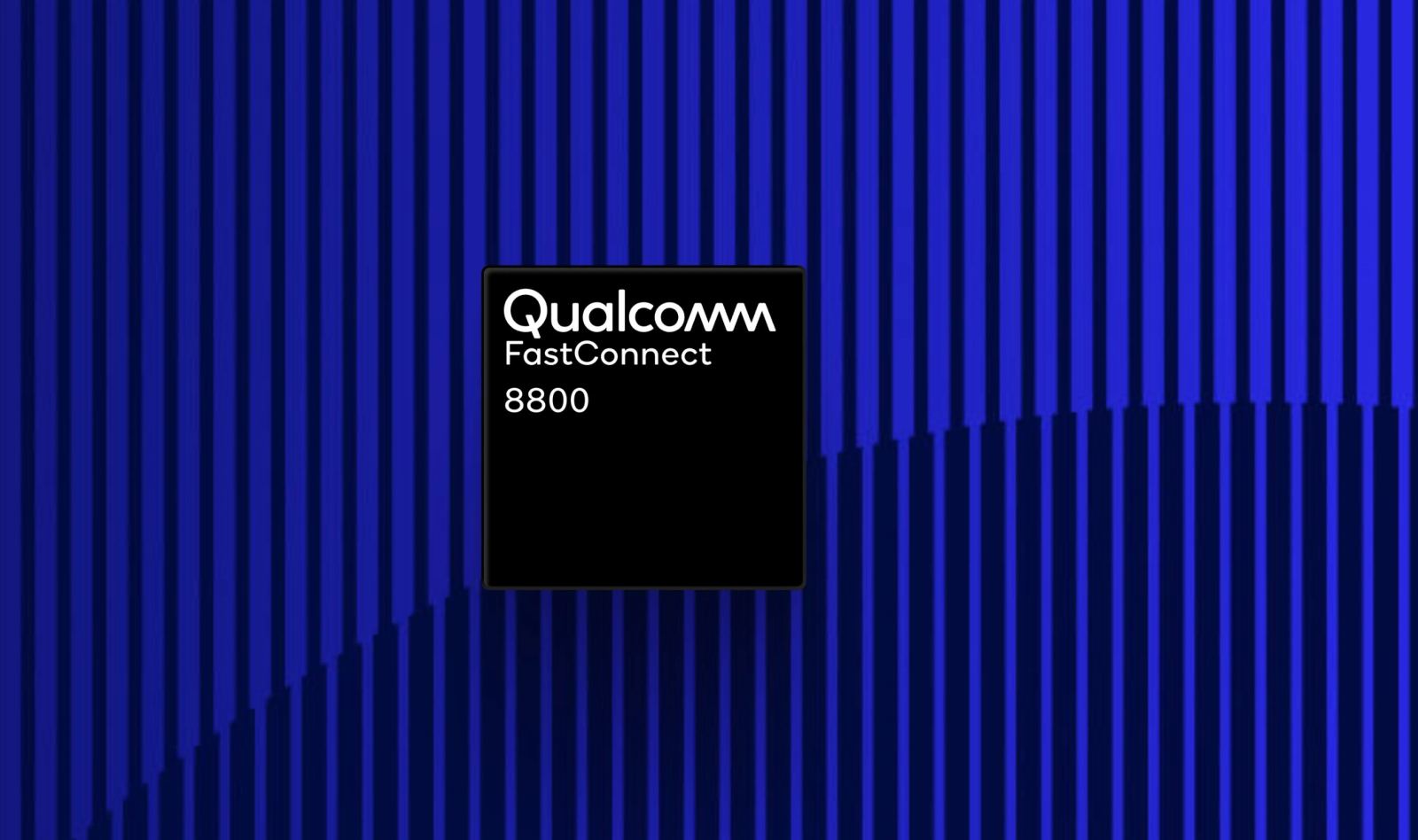 Qualcomm FastConnect 8800 visual representing AI-ready wireless connectivity and proximity intelligence.
