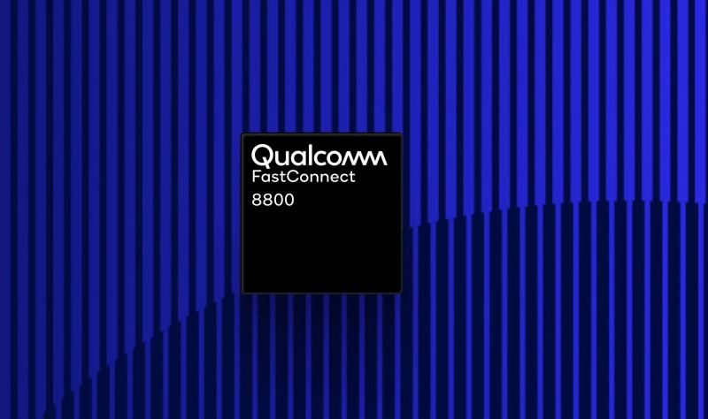 Qualcomm FastConnect 8800 visual representing AI-ready wireless connectivity and proximity intelligence.