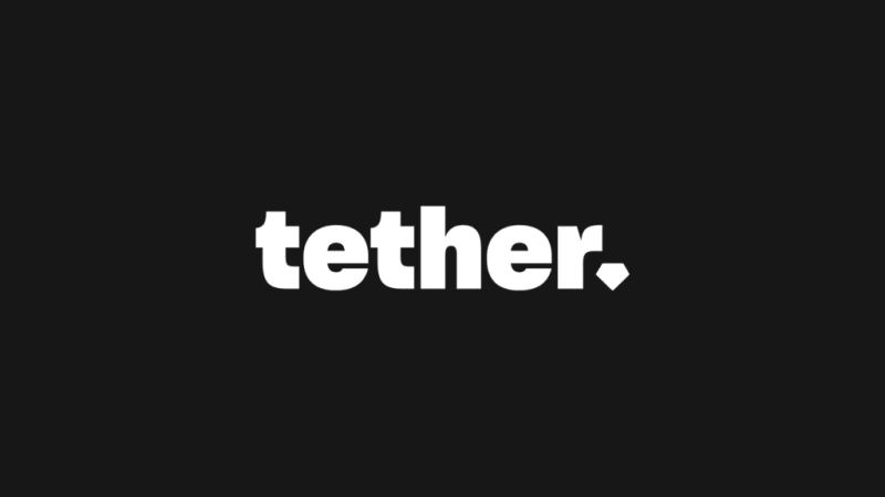 Tether visual for the GELT stablecoin initiative with the Government of Georgia.