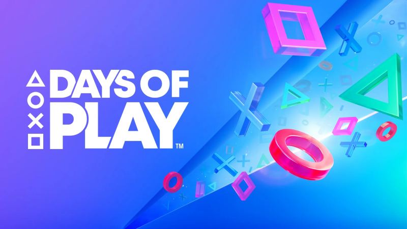 PlayStation Days of Play 2026 promotional image with platform offers and PS Plus content.
