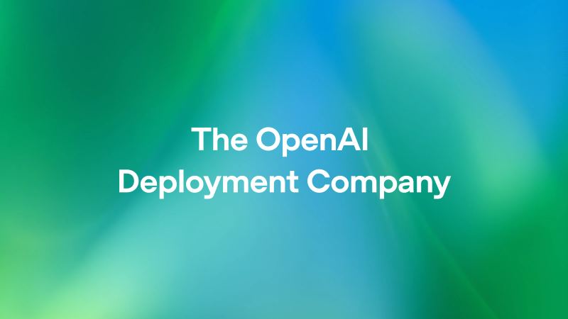 Editorial visual for OpenAI Deployment Company and forward-deployed enterprise AI execution.