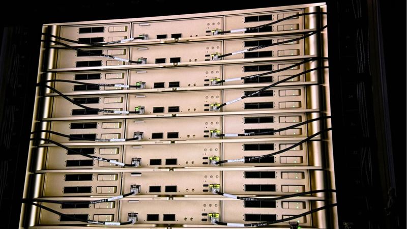 Editorial visual for NVIDIA, Corning, and AI infrastructure manufacturing.