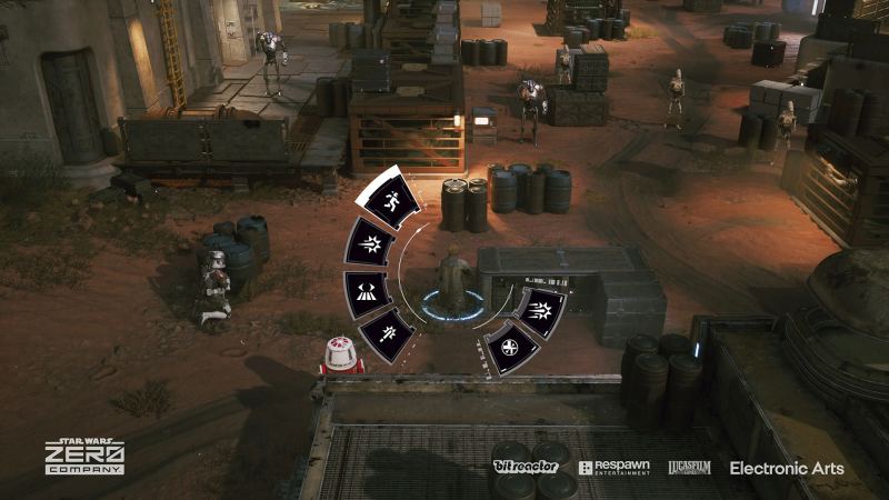 Concept image representing a cinematic turn-based tactics game set in the Star Wars universe.