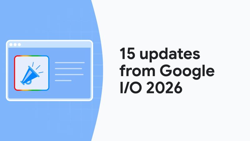 Chrome for Developers hero image for the 2026 I/O update on the agentic web.