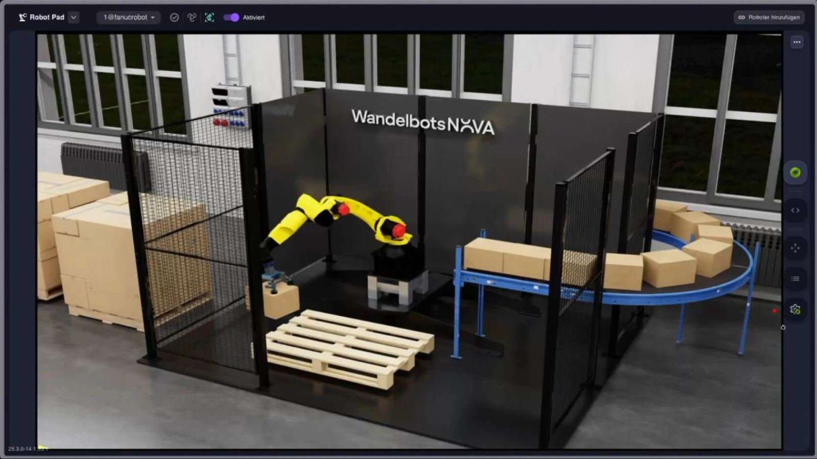 Industrial robotics and physical AI infrastructure concept visual