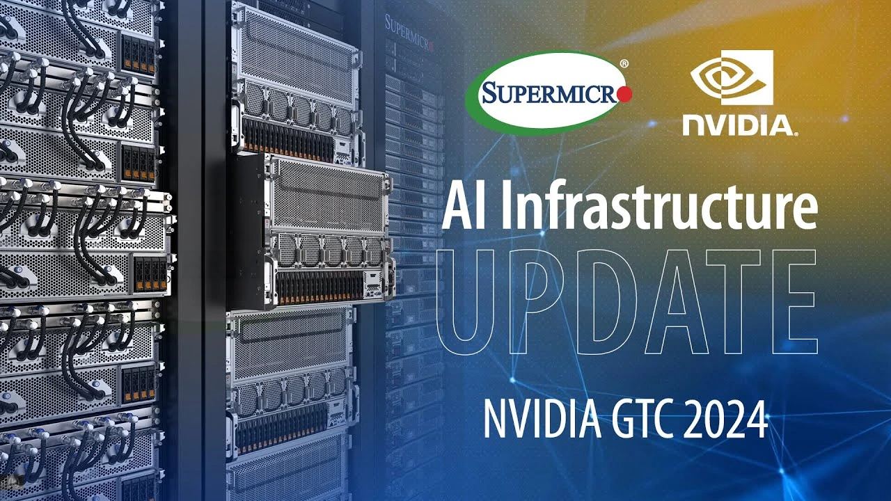 Rack-scale AI infrastructure visual for Arm AGI CPU systems