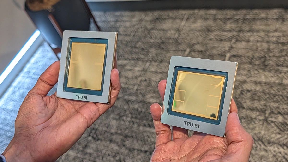 Large-scale AI data center built around specialized TPU training and inference hardware