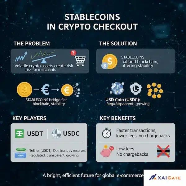 Stablecoin checkout infrastructure connecting Coinbase and Checkout.com