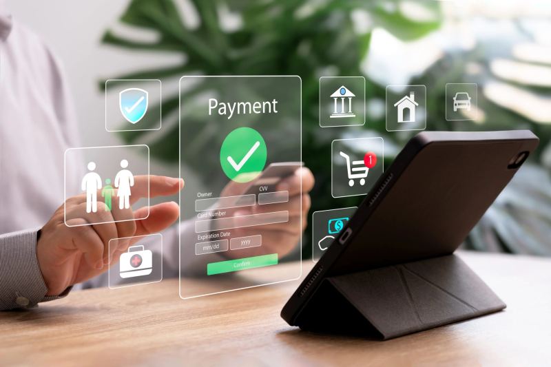 A merchant payment platform translating between billing systems, AI shopping agents, and payment rails