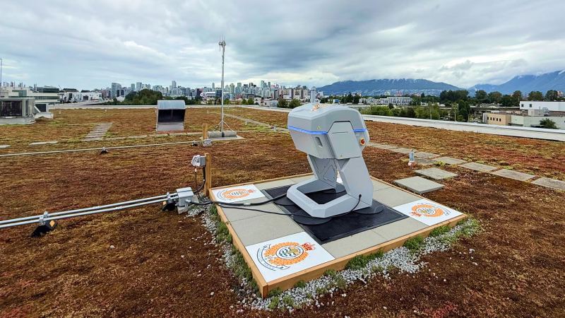 Dock-based public safety drone operations over a city with command software and emergency response context