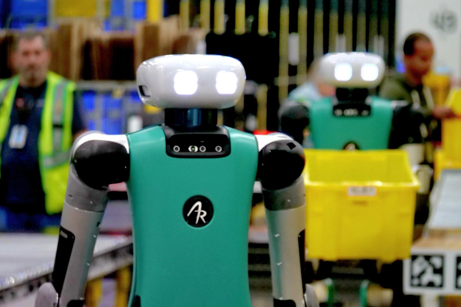 Agility Digit humanoid robot designed for safe collaboration in real industrial settings