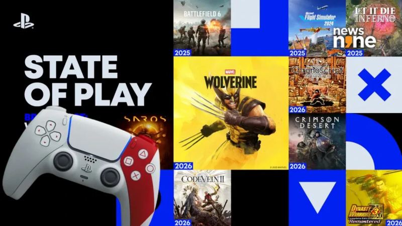 PlayStation showcase featuring major franchise game reveals