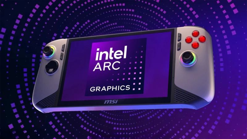 Intel Arc G3 handheld gaming hardware visual