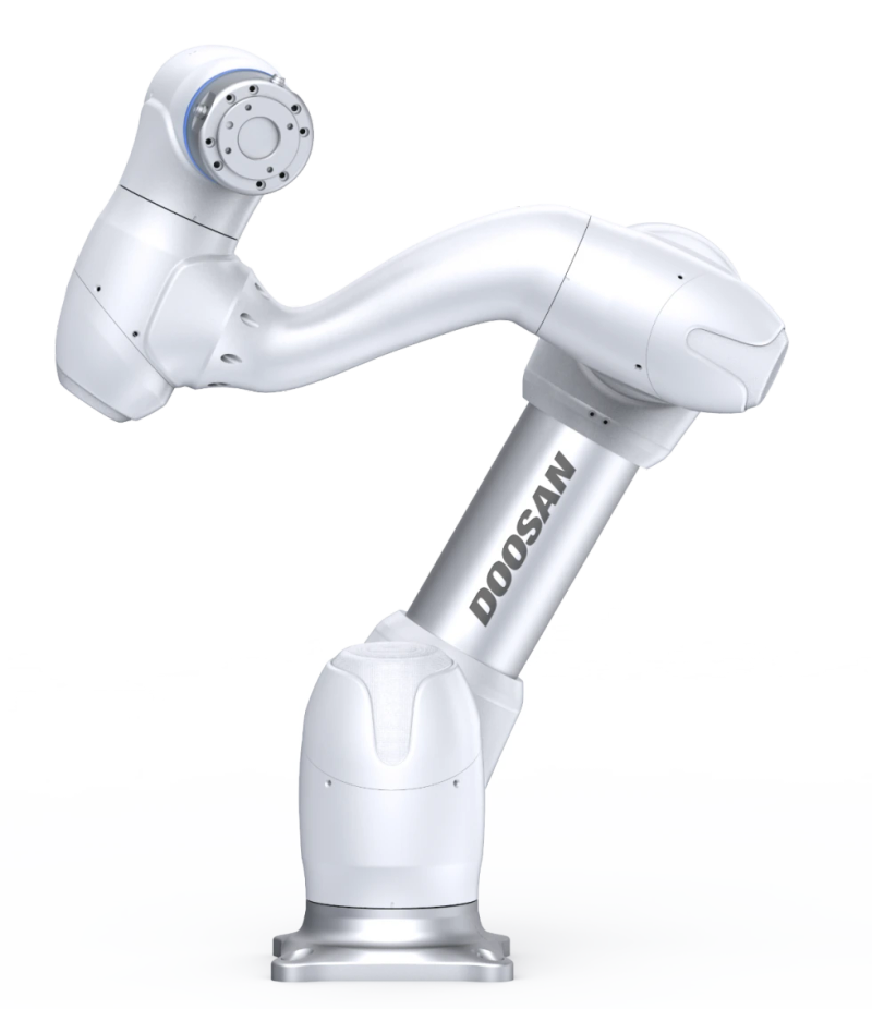 Industrial robot and NVIDIA physical AI stack concept