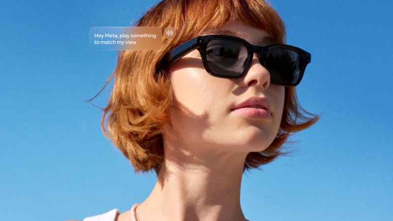 Meta Glasses launch promotional image