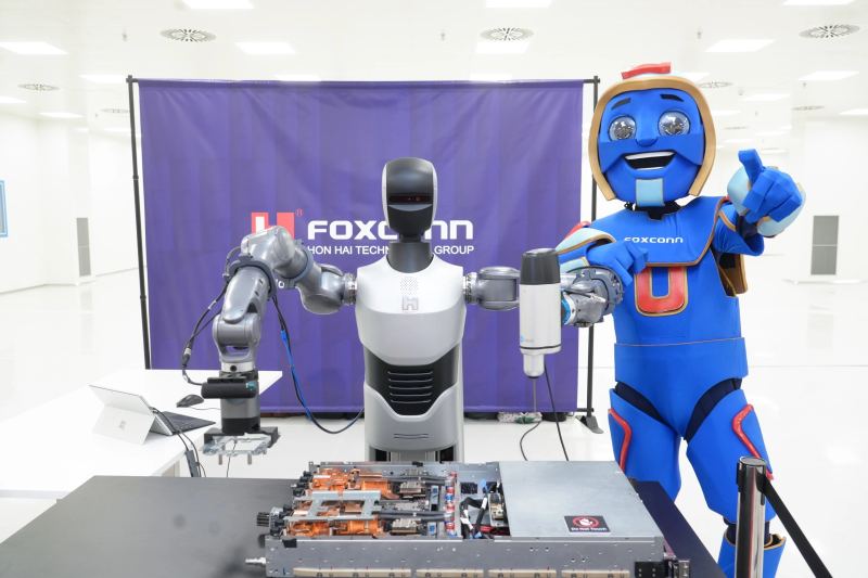 Foxconn Czech Tech Day robotics showcase