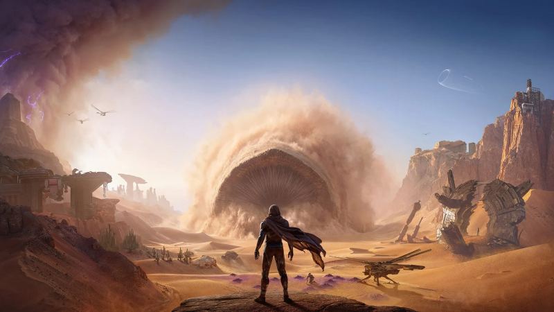 Dune: Awakening promotional art for PlayStation 5