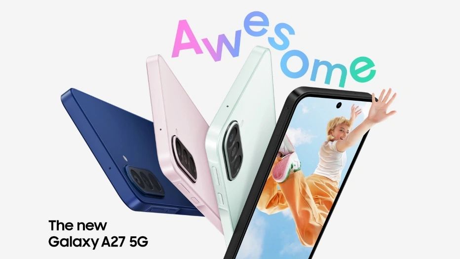 Samsung Galaxy A27 5G promotional image