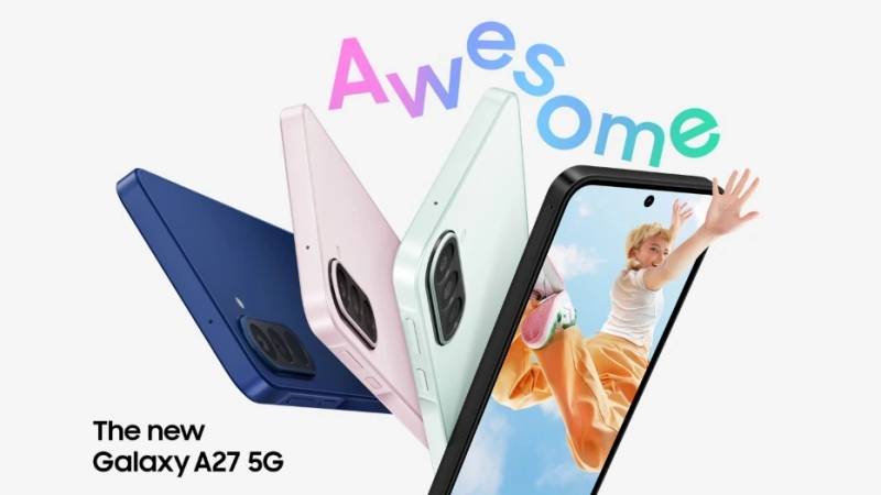 Imagen promocional del Samsung Galaxy A27 5G
