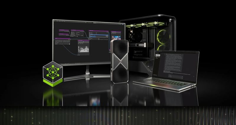 Рекламное изображение NVIDIA RTX Spark и Surface RTX Spark Dev Box