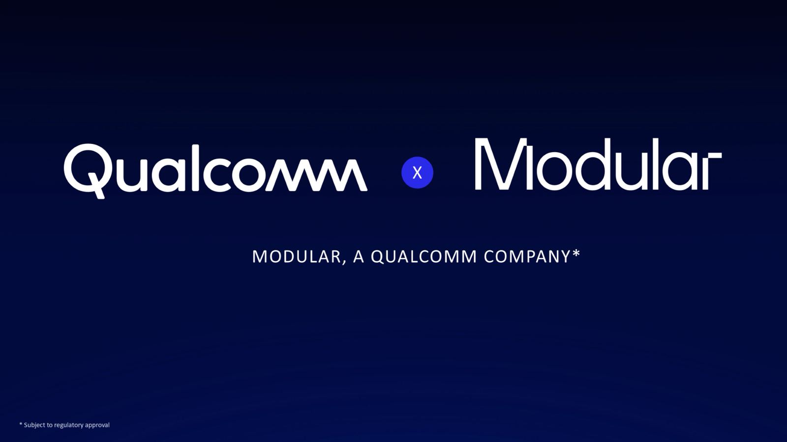 Qualcomm and Modular AI platform artwork