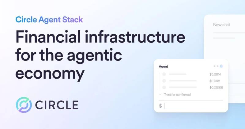 Circle Agent Stack-ის ნამუშევარი, რომელიც წარმოადგენს USDC-ზე მომუშავე ინფრასტრუქტურას ავტონომიური აგენტებისთვის