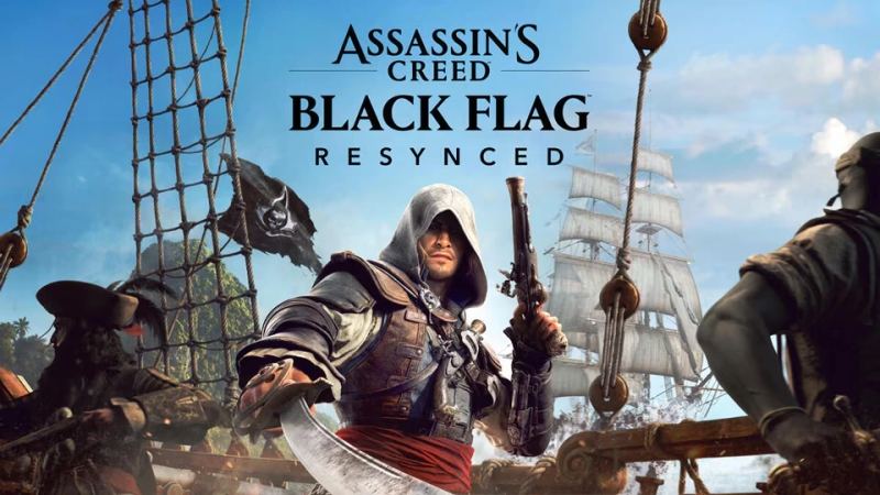 Arte clave resincronizado de Assassin's Creed Black Flag