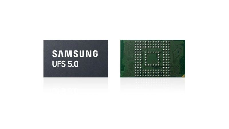 Samsung UFS 5.0 storage module for next-generation on-device AI hardware