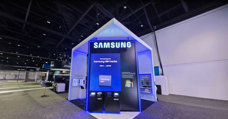 Samsung Semiconductor HBM4E and AI solutions graphic