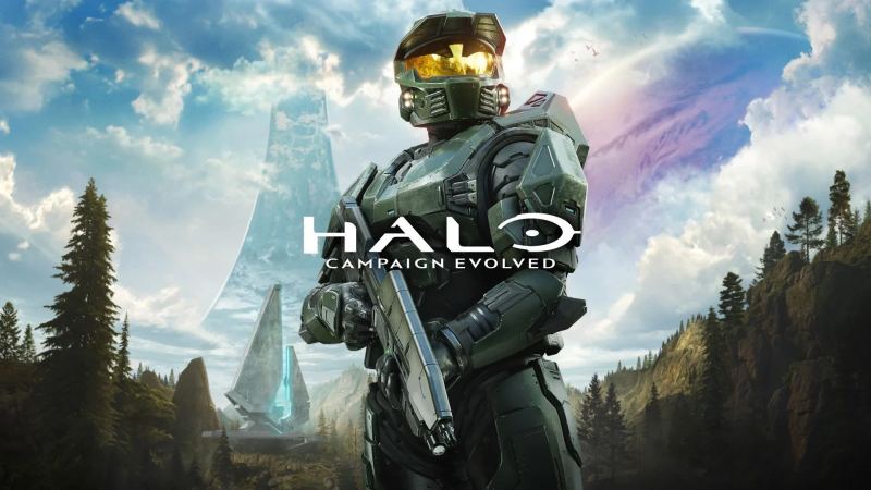 Master Chief parado en un paisaje reconstruido de Halo para el lanzamiento de una campaña multiplataforma