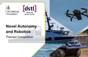 UK Defence Innovation image for novel autonomy and robotics research.
