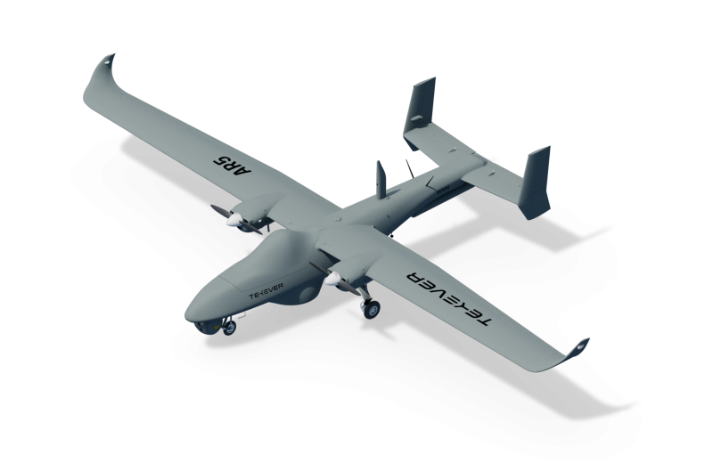 Dron de vigilancia TEKEVER AR5 seleccionado para el ejército británico.