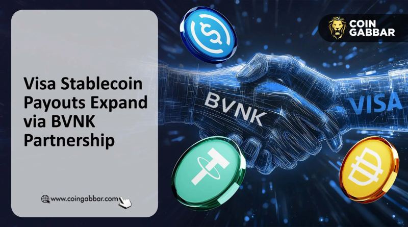Digital payment infrastructure represented by a bank and blockchain network connection.