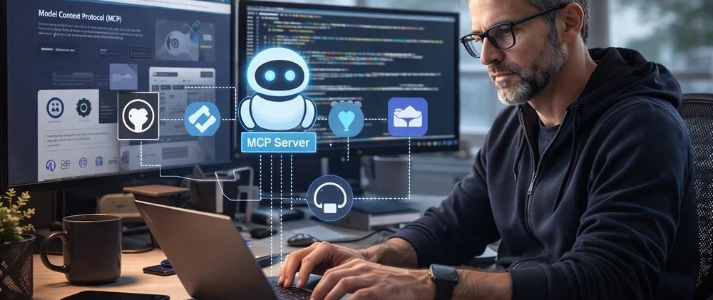 Developer building an MCP server that connects an AI agent to external tools.