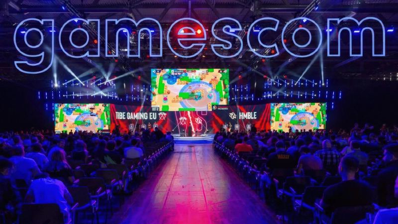 Gamescom event stage and game reveal schedule