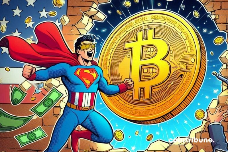 Gráfico del mercado de Bitcoin y debate sobre el cumplimiento de las monedas estables