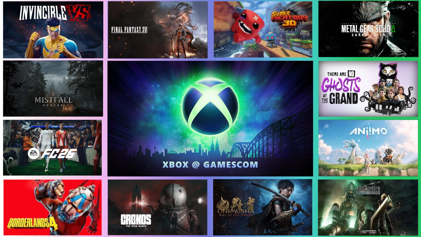 Editorial cover for Gamescom announcements across PlayStation and Xbox