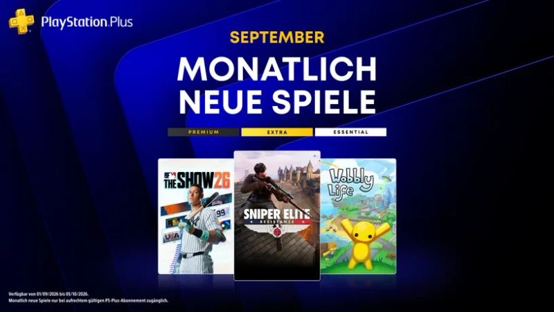 PlayStation Plus September 2026 monthly games