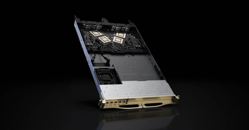 NVIDIA NVLink switch tray
