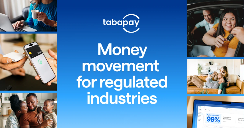 TabaPay modern money movement and payment orchestration platform dashboard