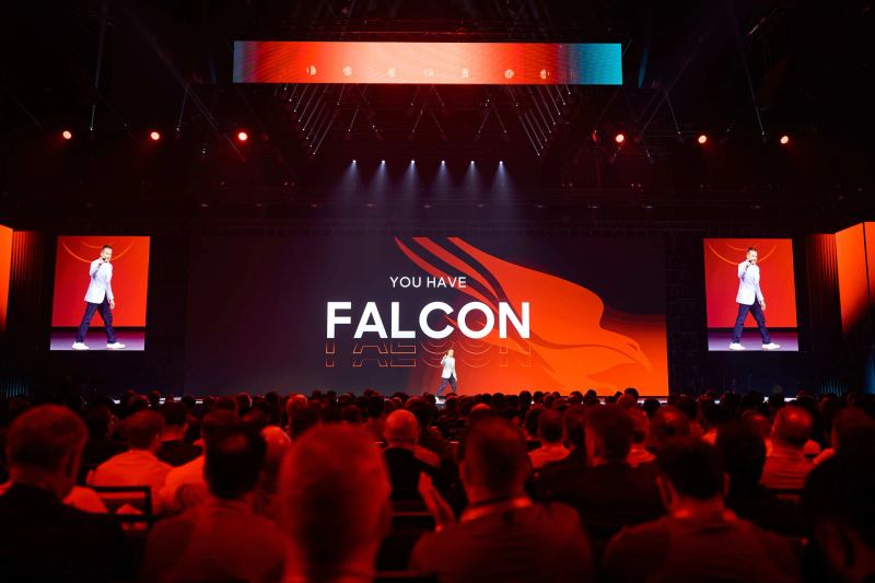 CrowdStrike Falcon security platform dashboard with agentic threat monitoring