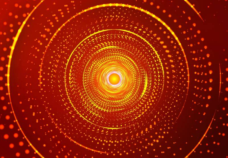 Cybersecurity and digital encryption visualization representing network sandbox isolation boundaries.