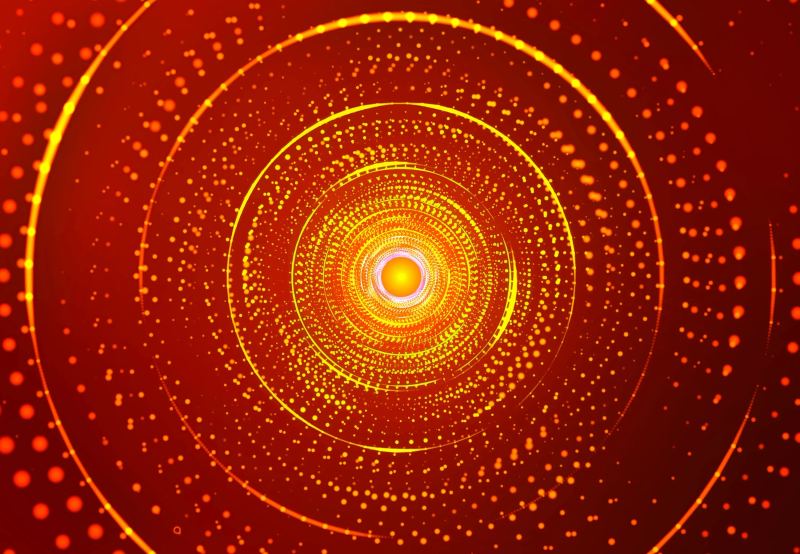 Cybersecurity and digital encryption visualization representing network sandbox isolation boundaries.