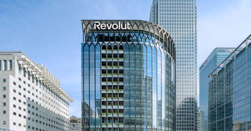 Digitale Banking-Schnittstelle und Corporate Branding von Revolut nach Sicherheitsoffenlegung