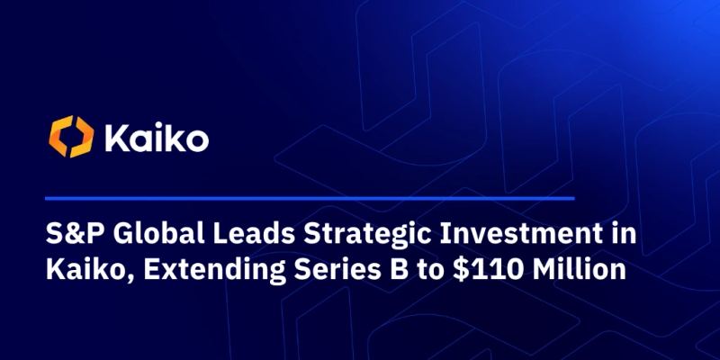 Kaiko and S&P Global strategic digital asset infrastructure investment graphic