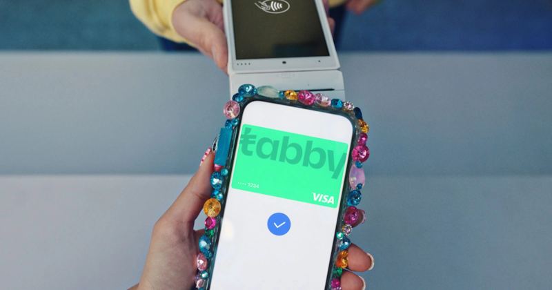 Tabby retail payments platform and consumer financial services interface graphic