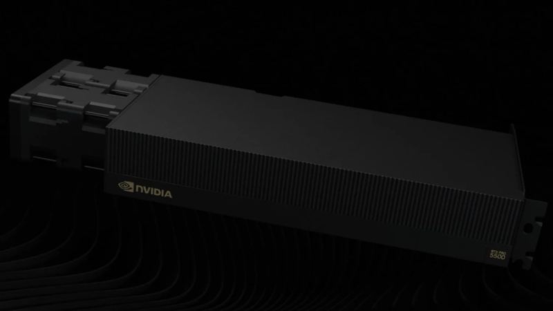 NVIDIA RTX PRO 5500 Blackwell workstation graphics accelerator card exterior design
